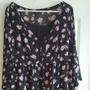Torrid size 2 Block floral dress